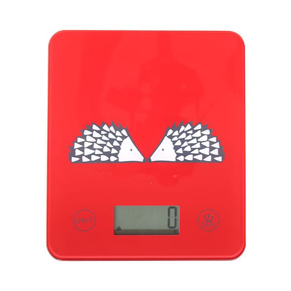 Scion Living Spike Red Electronic Kitchen Scales