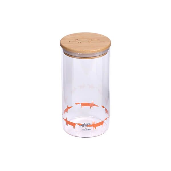 Scion Living Mr Fox 1.1L Glass Storage Jar