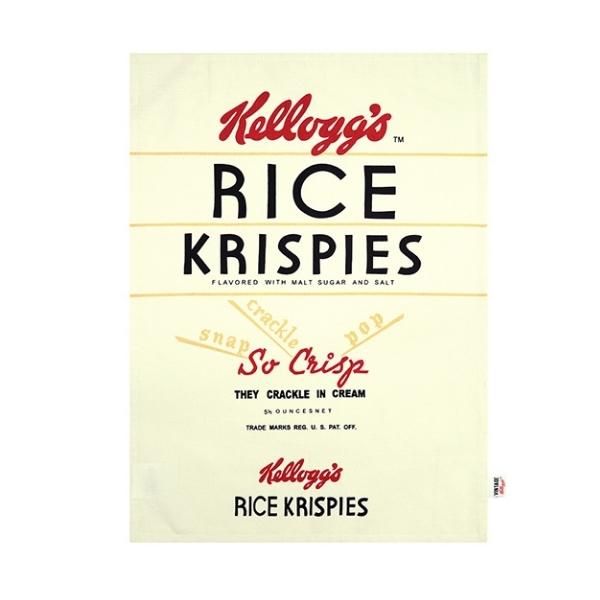 Vintage Kellogg's Rice Krispies Tea Towel