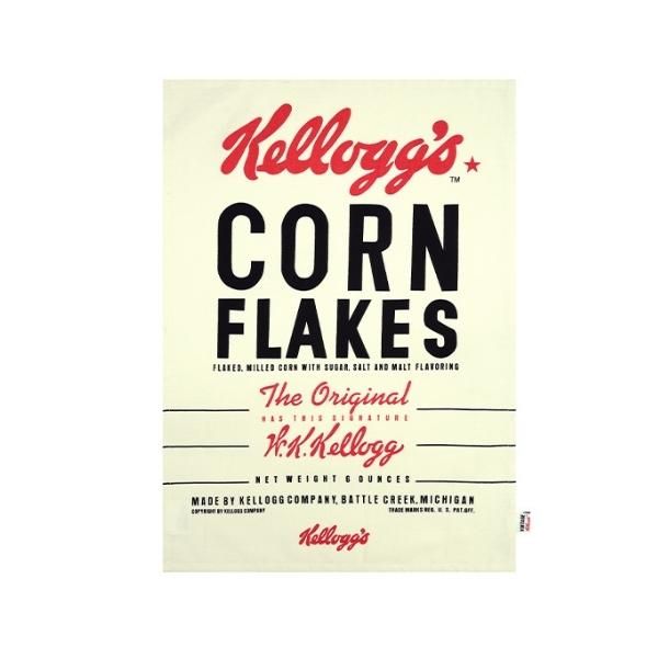 Vintage Kellogg's Cornflakes Tea Towel