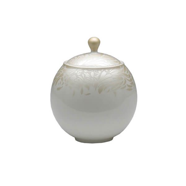Denby Monsoon Lucille Gold Covered Sugar Bowl