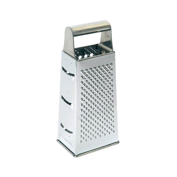Dexam Box Grater Four Sided 21cm Stainless Steel