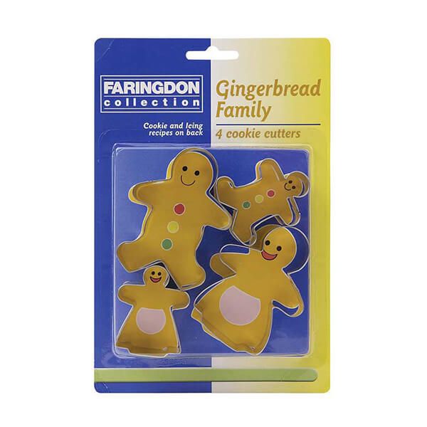 Dexam Gingerbread Family Cookie Cutter Set