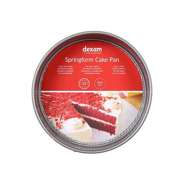 Dexam Bakers Pride Non-Stick 24cm Springform Cake Pan