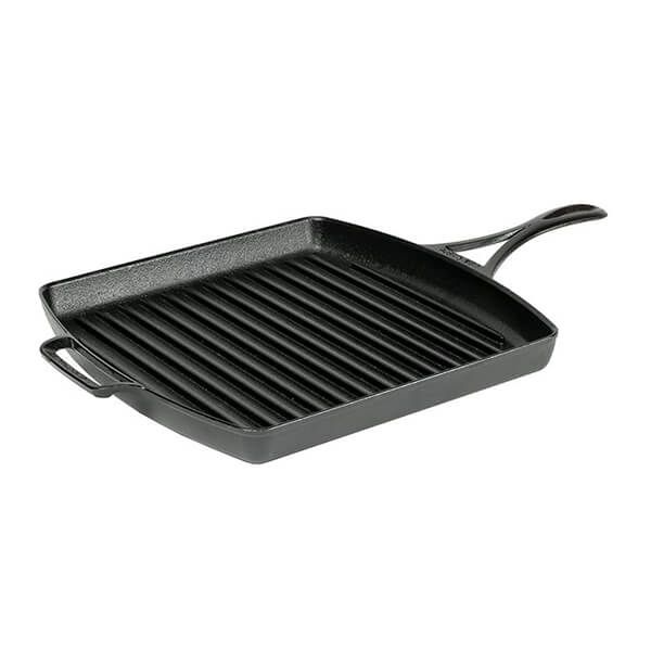 LOVE PAN 11 Inch Copper Grill Pan Non-Stick Square Griddle Pan for Pancake Crepe Scratch Resistant Oven Safe and Dishwasher Safe 