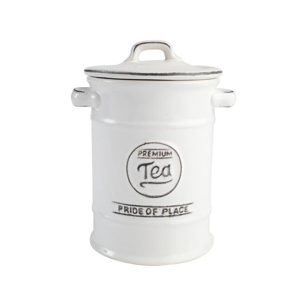 T&G Pride Of Place Tea Jar White