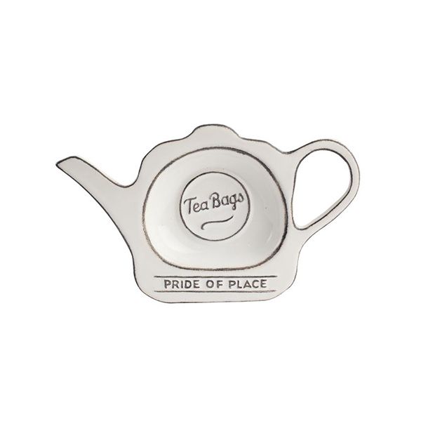 T&G Pride Of Place Tea Bag Tidy White