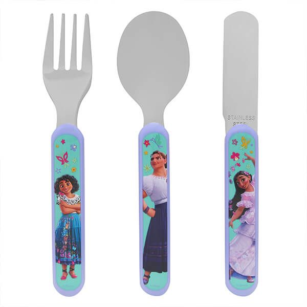 Disney Encanto 3 Piece Metal Cutlery Set