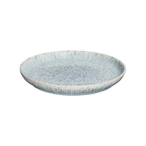 Denby Halo Speckle Medium Coupe Plate