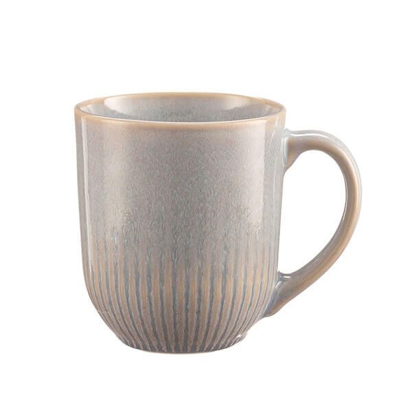 Mason Cash Reactive Linear 400ml Grey Mug
