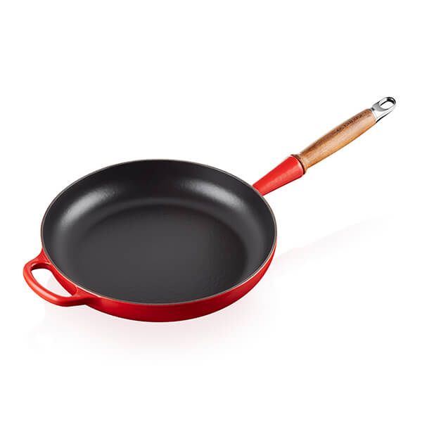 Le Creuset Signature Cerise Cast Iron 28cm Frying Pan