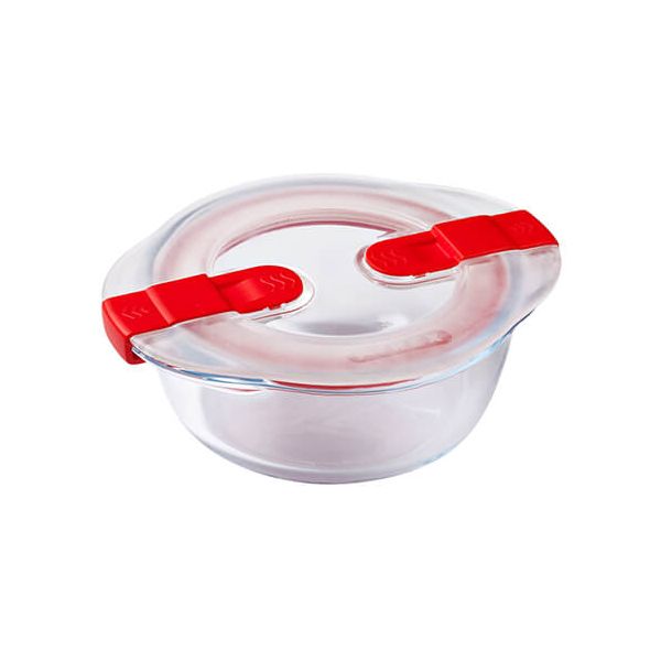 Pyrex Cook & Heat 350ml Round Dish With Lid