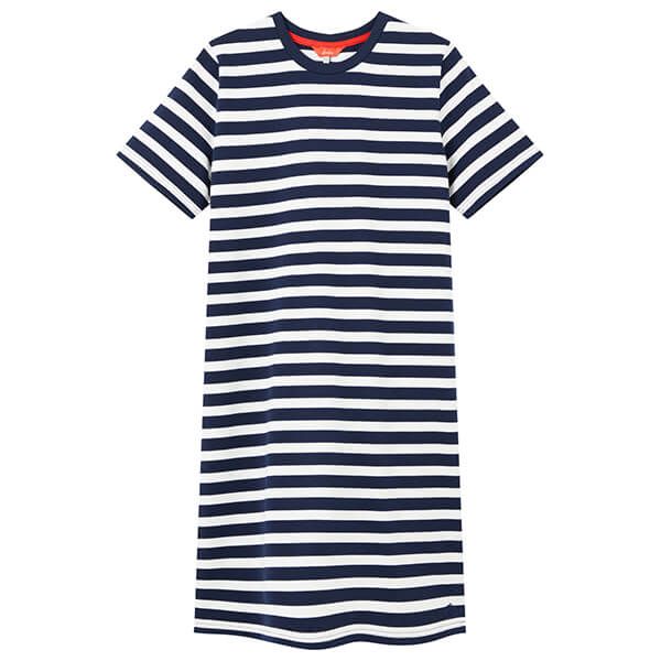 Joules French Navy White Stripe Liberty A Line Jersey Dress