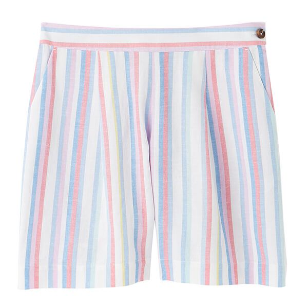Joules Multi Stripe Coretta Printed Shorts