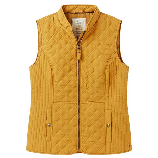 Joules Caramel Minx Quilted Gilet
