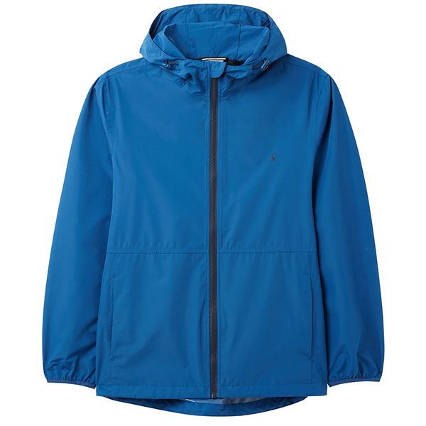 Joules Blue Arlow Lightweight Packable Waterproof Jacket