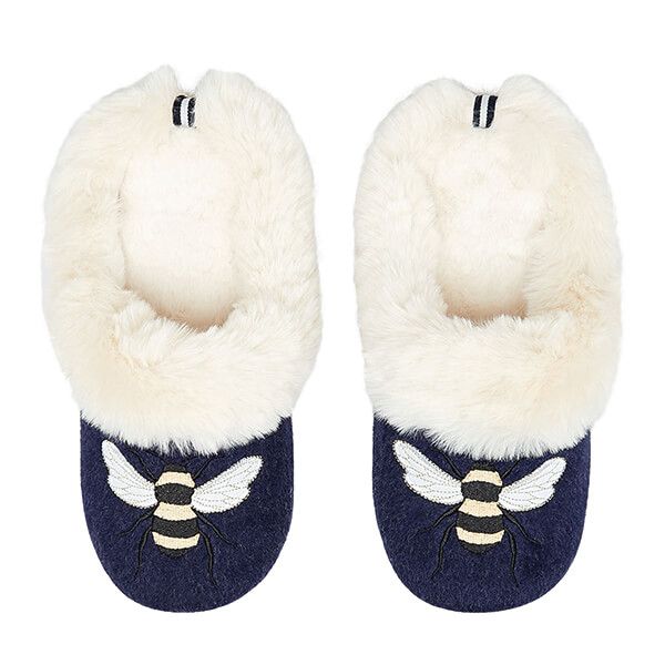 Joules Bee Slippet Luxe Slip On Character Slippers