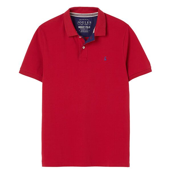 Joules Chilli Red Woody Polo Shirt