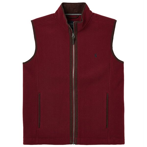 Joules Port Coxton Fleece Gilet with Patch Pockets