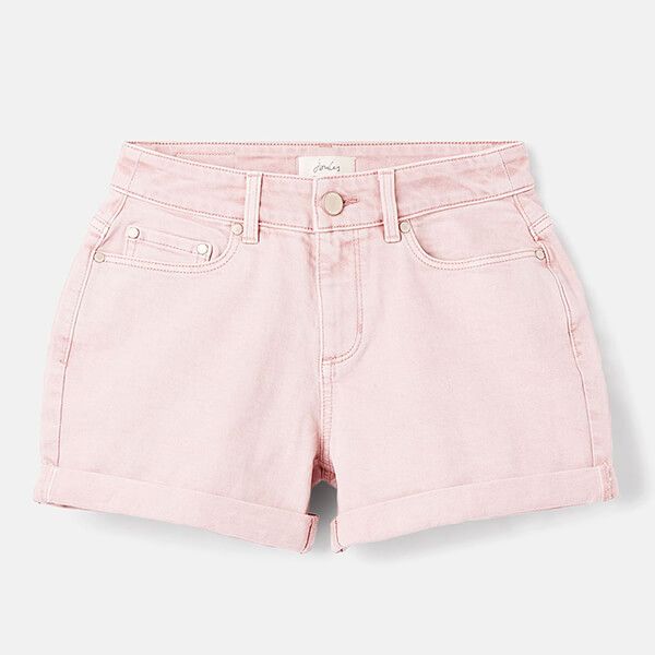 Joules Pink Shirley Denim Shorts