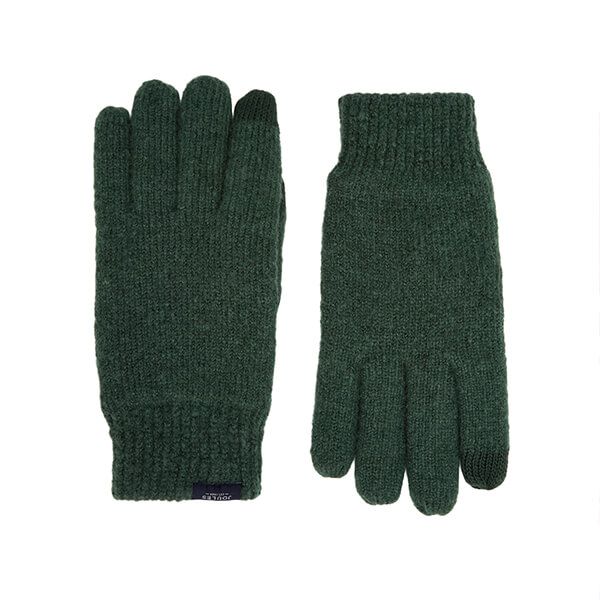 Joules Racing Green Bamburgh Knitted Gloves