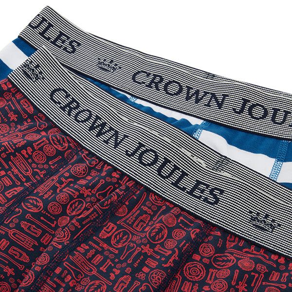 Joules On Your Bike Crown Joules Underwear Pack of 2
