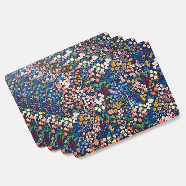 Joules Country Cottage Ditsy Floral Set Of 4 Placemats