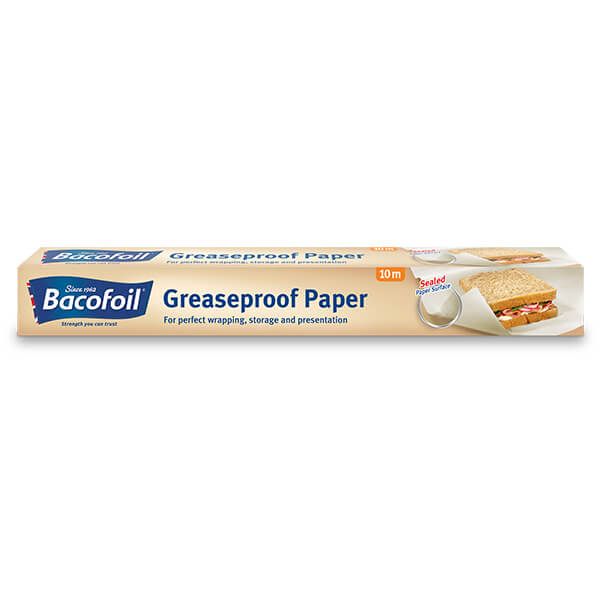 Bacofoil Greaseproof Roll 38cm x 10m