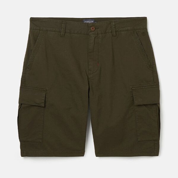Joules Mens Heritage Green Cargo Shorts