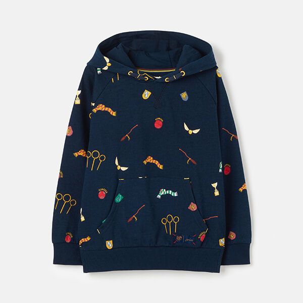 Joules Kids Harry Potter Quidditch Pitch Hoodie