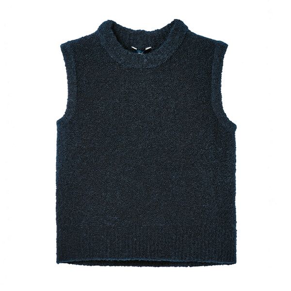 Joules Navy Marl Lily Boucle Tank Top