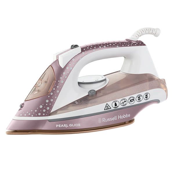 Russell Hobbs Linencare Pearl Glide Iron Rose Gold