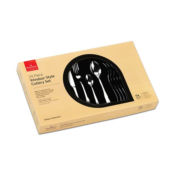Grunwerg Windsor 24 Piece Cutlery Set