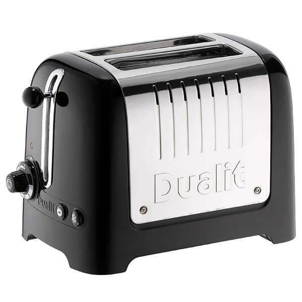 Dualit Lite 2 Slot Toaster Gloss Black