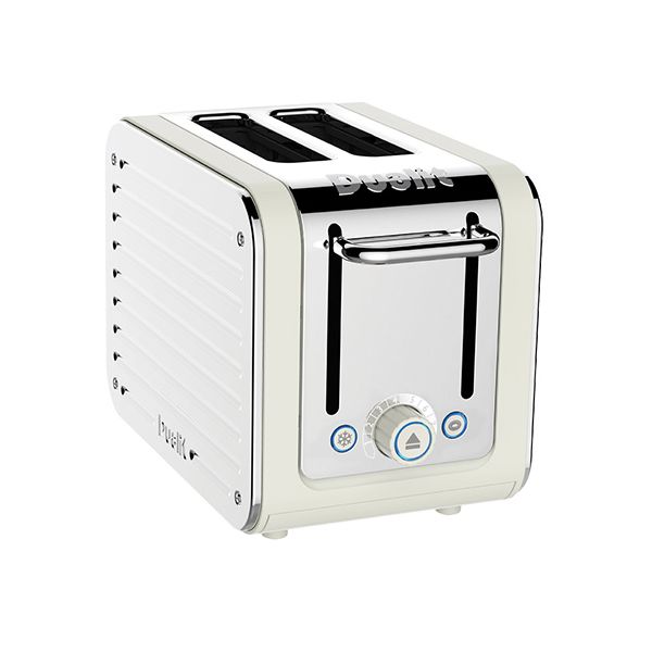 Dualit Architect 2 Slot Canvas Body With Stainless Steel Panel Toaster