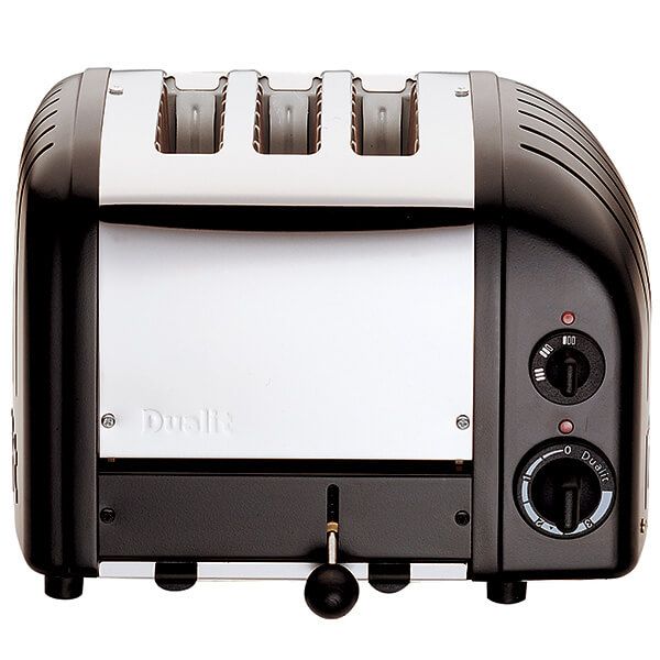 Dualit Classic Vario AWS Black 3 Slot Toaster