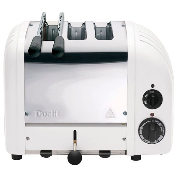 Dualit Classic Vario AWS Combi White 2 + 1 Slot Toaster