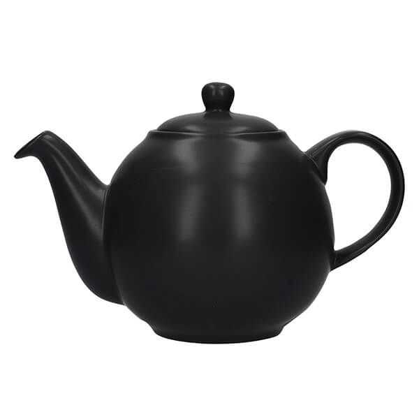 London Pottery Globe 4 Cup Teapot Matt Black
