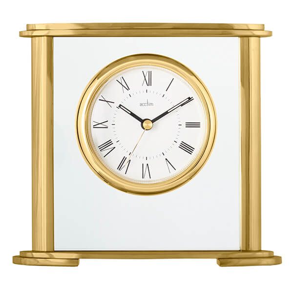 Acctim Colgrove Mantel Clock Gold