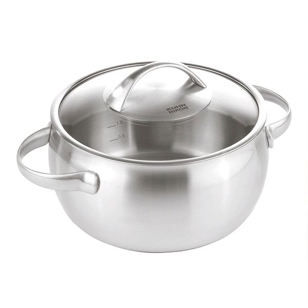 Kuhn Rikon Daily 22cm / 5.4L Casserole with Glass Lid
