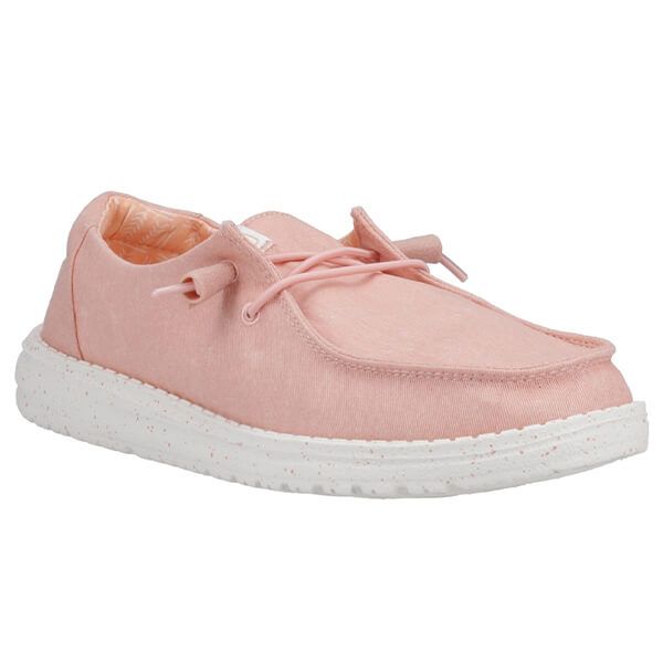HeyDude Shoes Wendy Canvas Pink