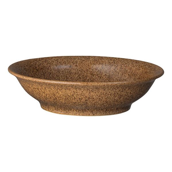 Denby Studio Craft Chestnut Medium Shallow Bowl