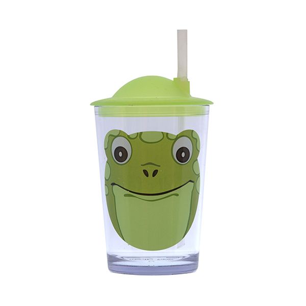 Epicurean Frog Tumbler With Lid & Straw