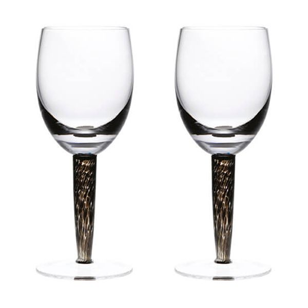 Denby Jet Red Wine Glass Pack Of 2