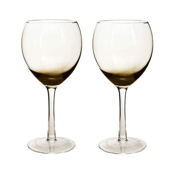 Denby Halo / Praline White Wine Glass Pack Of 2