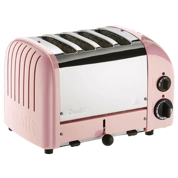 Dualit Classic Vario AWS Petal Pink 4 Slot Toaster