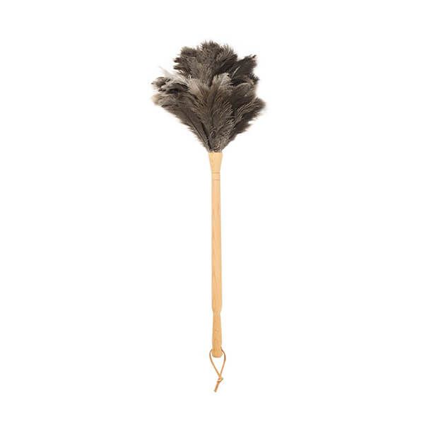 Valet Ostrich Feather Duster Beech Handle 50cm