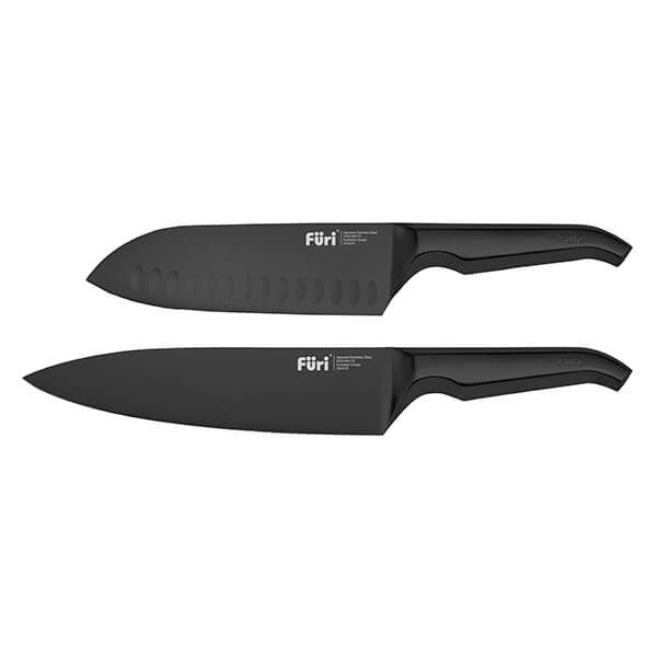 Furi Pro Jet Black 3 Piece Knife Set