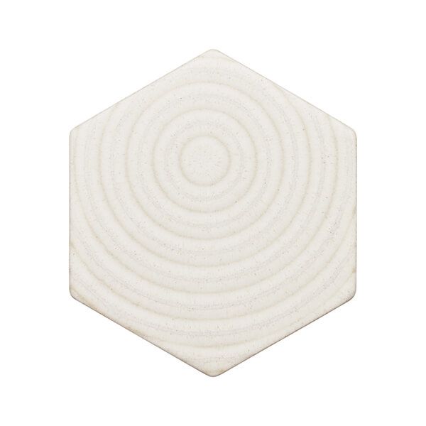 Denby Impression Cream Spiral Tile