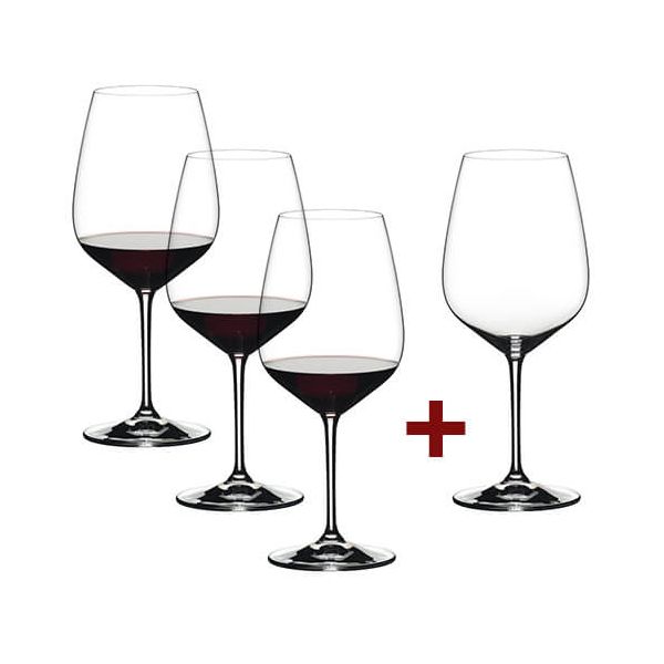 Riedel Extreme Cabernet 4 for 3 Glasses